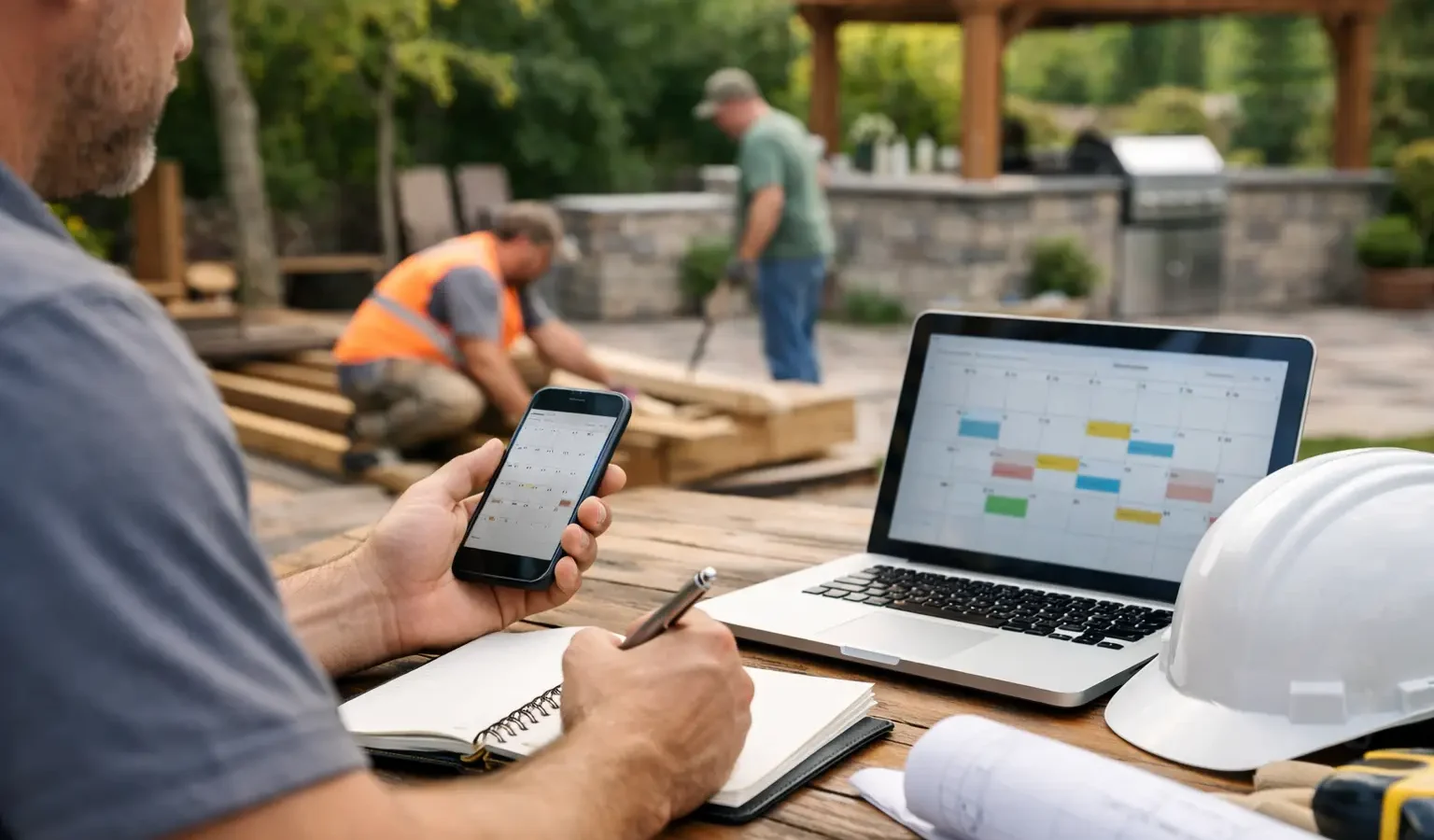 Appointment Setting for Contractors Who Build Outdoors