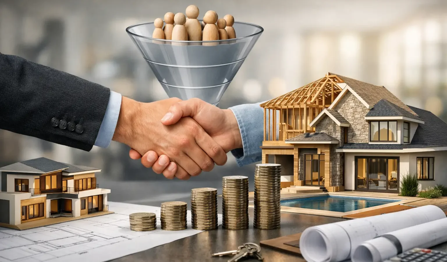 Contractor Sales Funnel for High-Value Builds