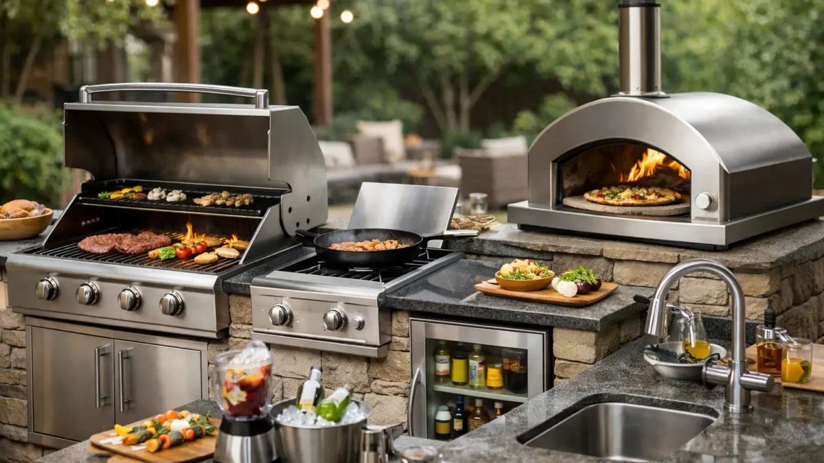 Best Outdoor Kitchen Appliances for Your Backyard