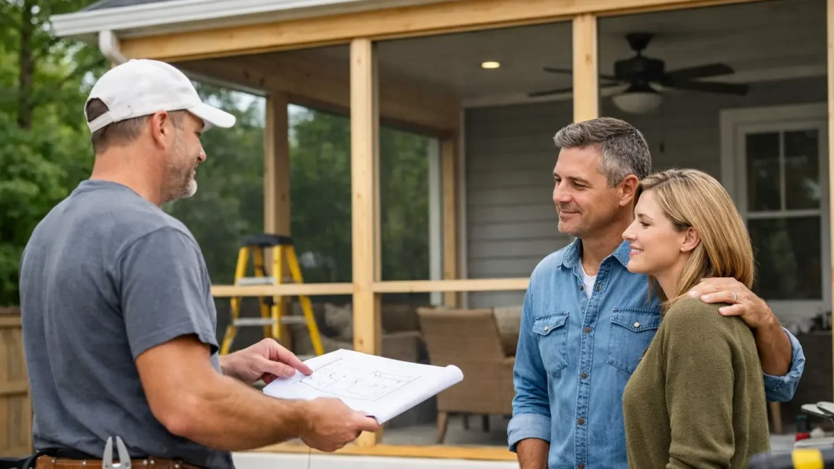 How to Find a Screened Porch Contractor Near Me