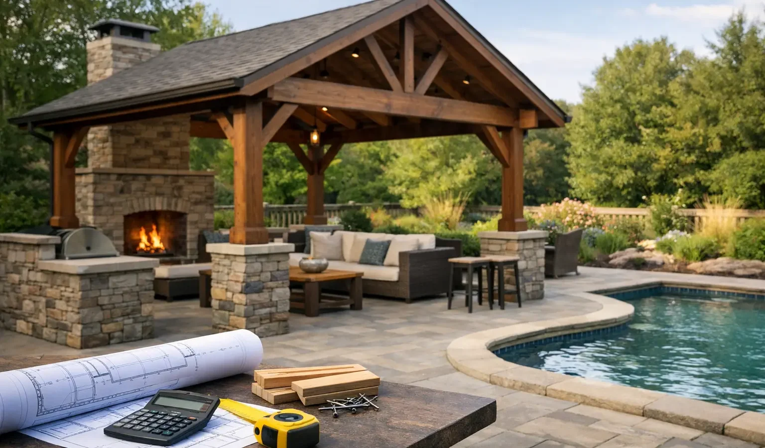 What Backyard Pavilion Design Cost Includes