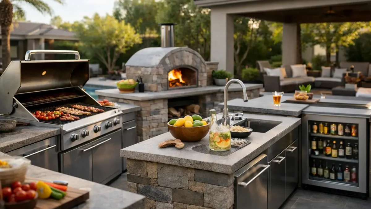 Outdoor Kitchen Layout Guide for Better Flow