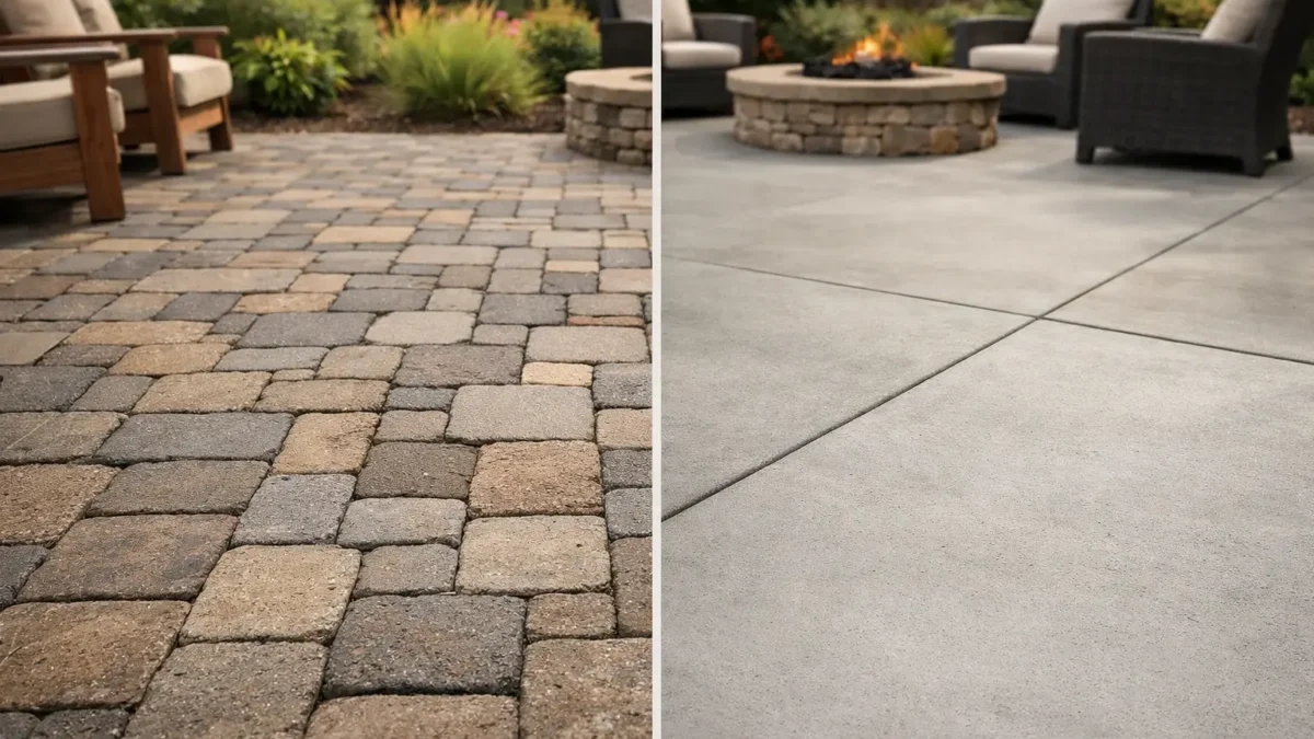 Paver Versus Concrete Patio – Which Is Better?