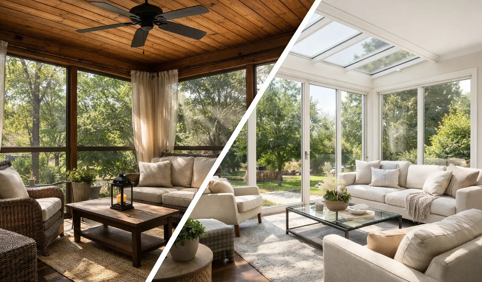 Screened Porch Versus Sunroom for Your Home