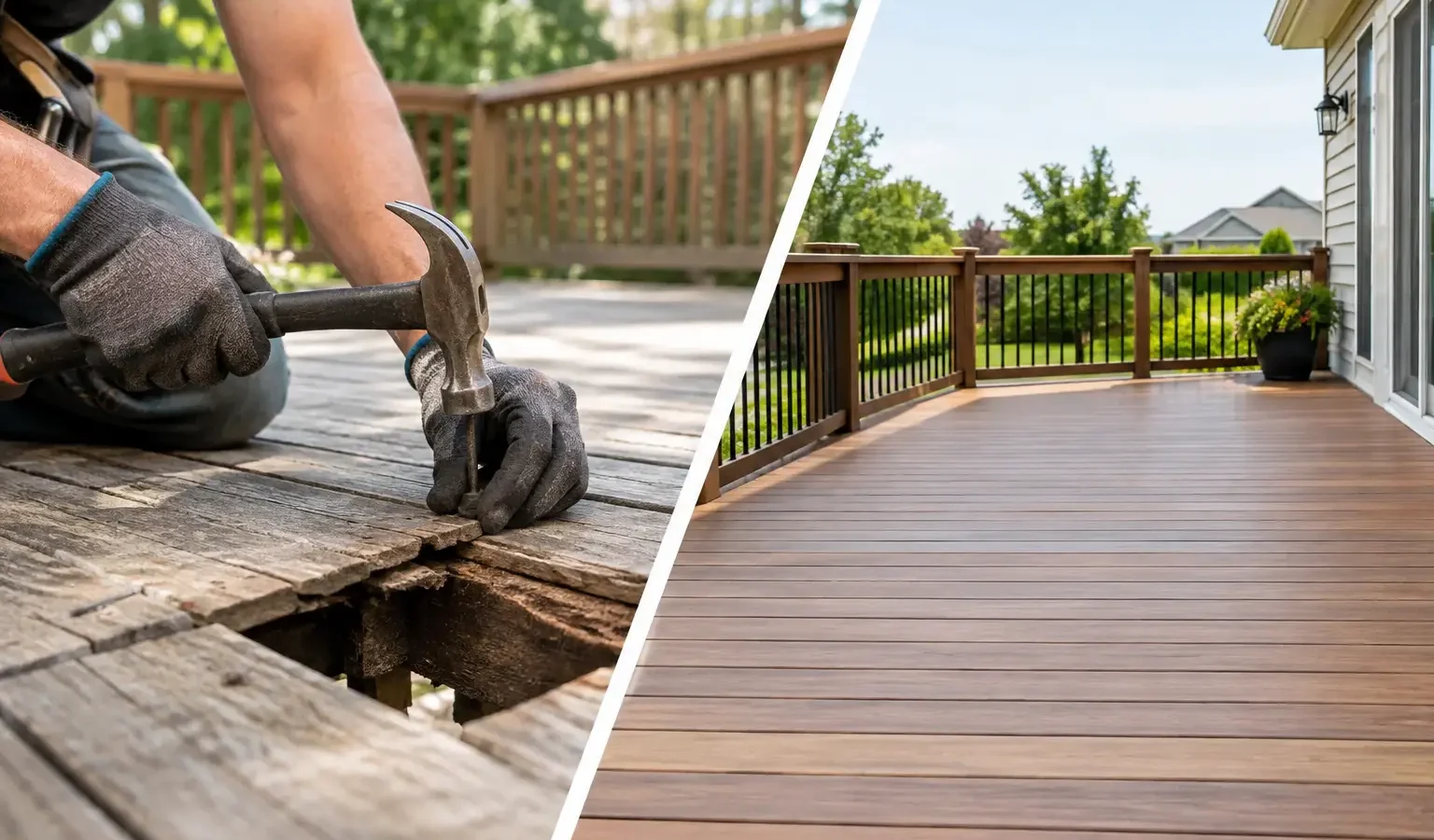 Deck Repair vs Replacement: Which Is Right?