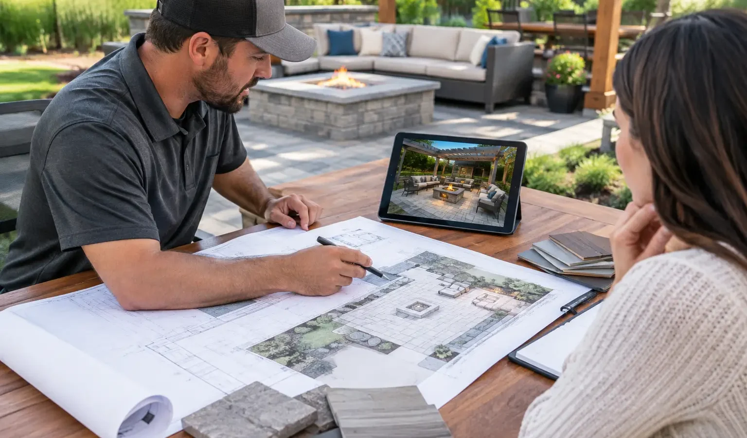 How Patio Contractors Turn Ideas Into Buildable Plans